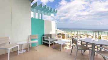 Room, 2 Queen Beds, Balcony, Beachfront (Balcony, View) | Beach/ocean view