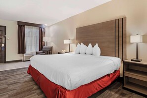 Desk, blackout curtains, iron/ironing board, free WiFi