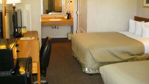Room, 2 Double Beds, Non Smoking | View from room