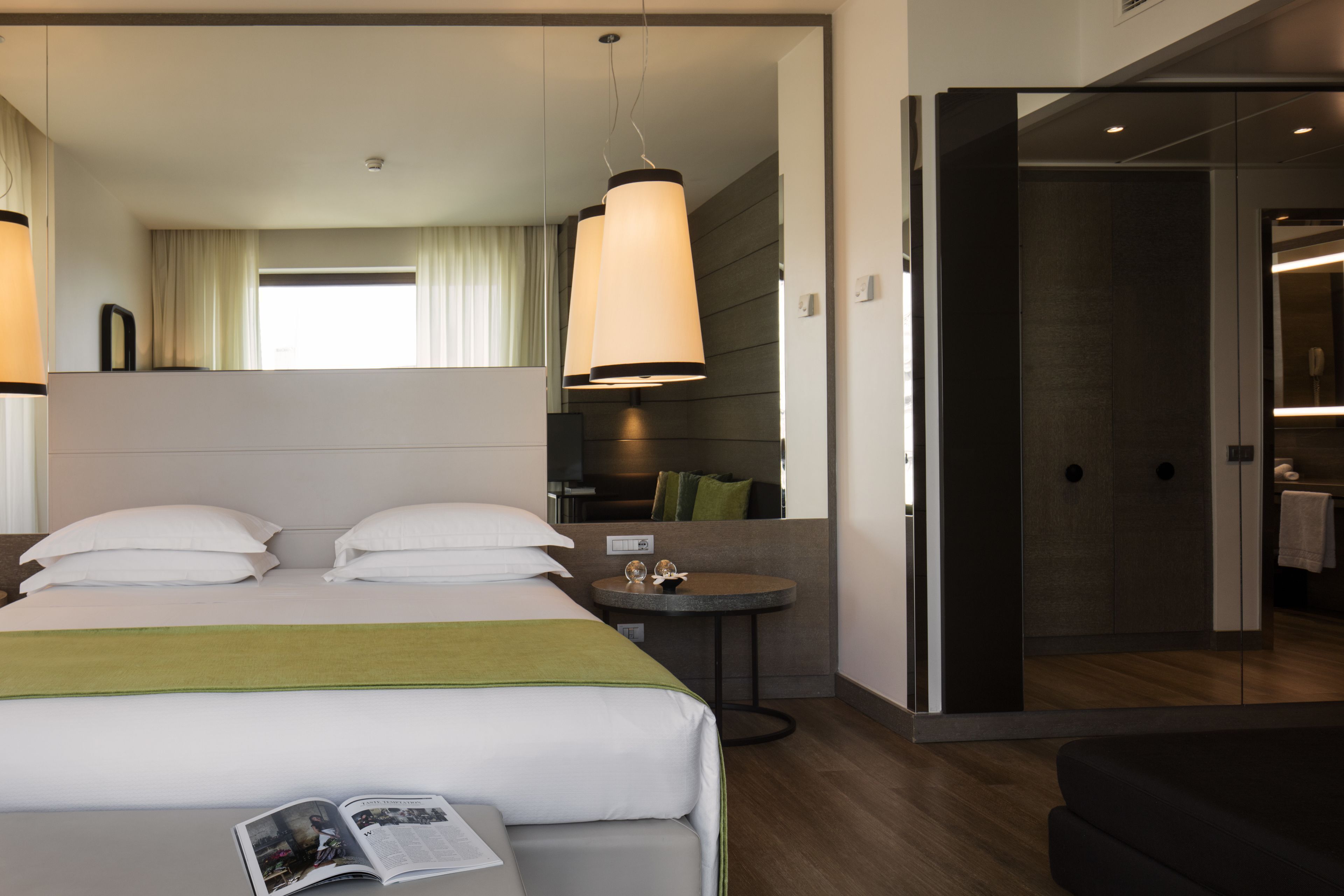 Premium bedding, minibar, in-room safe, desk