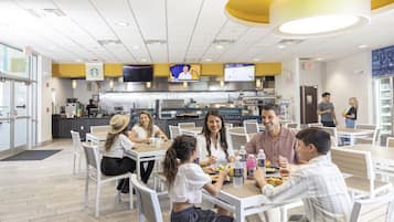 Daily cooked-to-order breakfast for a fee