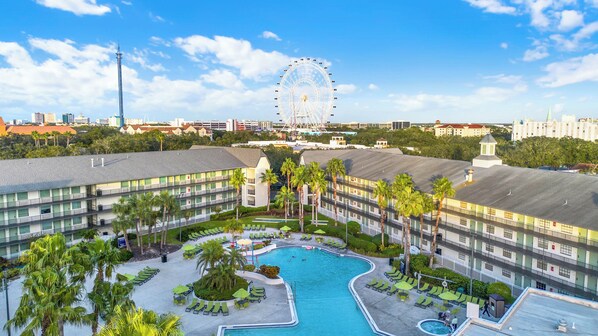 Aerial view - Avanti International Resort (Orlando)