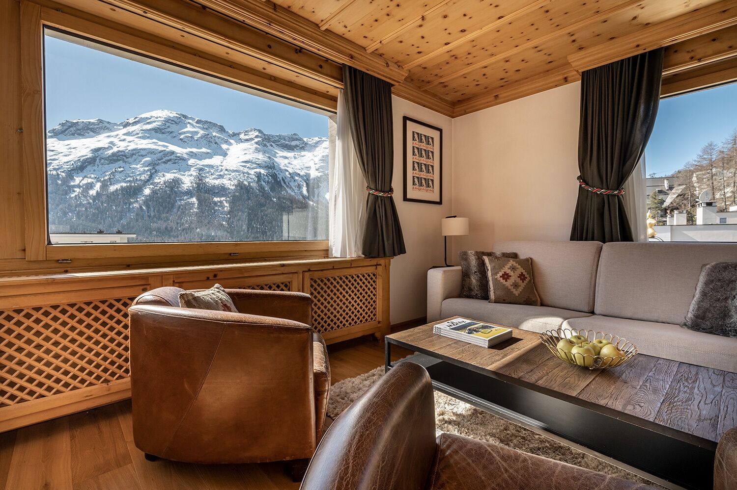 Panoramic Suite, 2 Bedrooms | Living area | Flat-screen TV