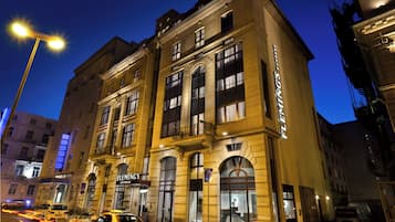 Fassade der Unterkunft