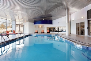 Indoor pool, seasonal outdoor pool