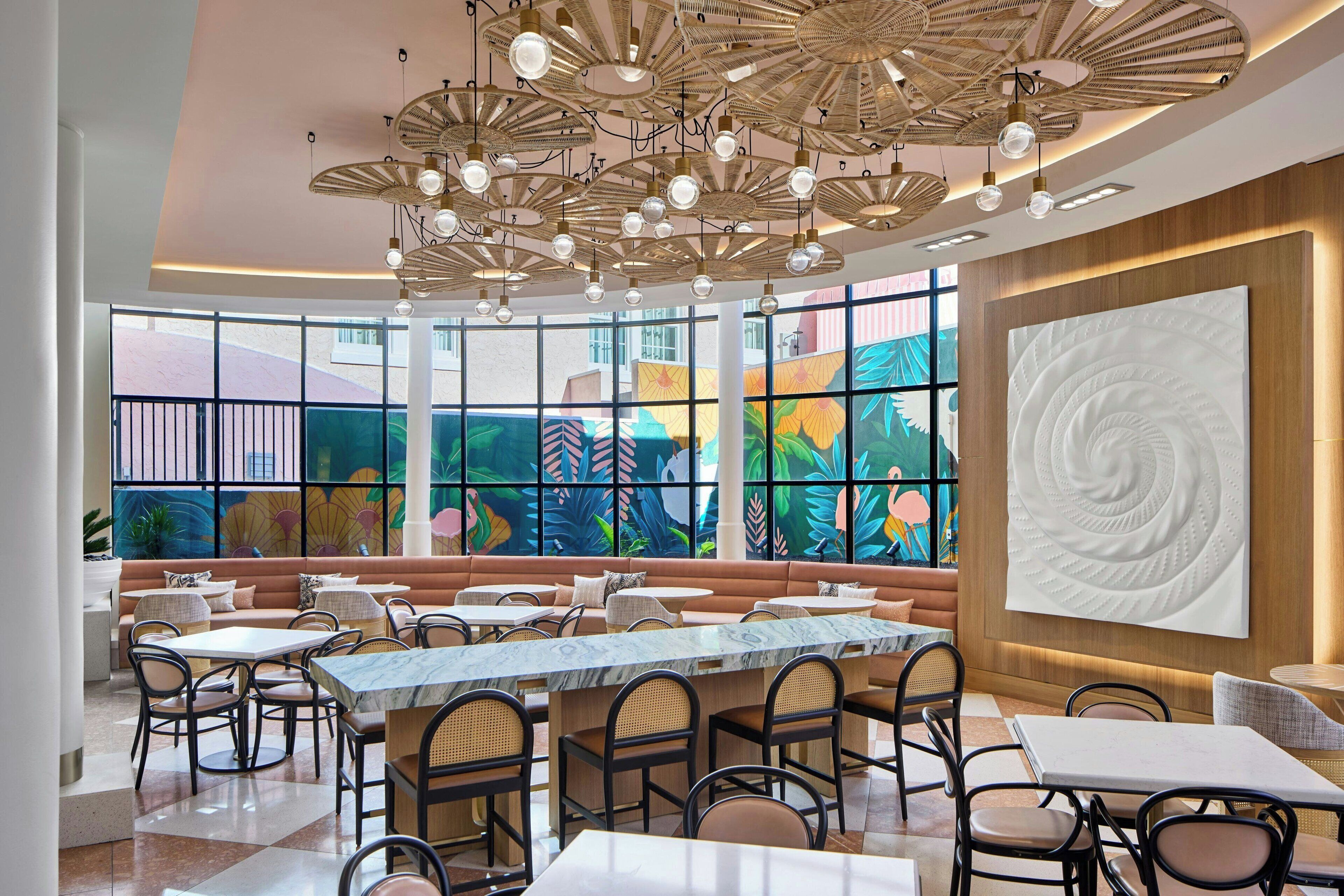 3 restaurants, breakfast, lunch, dinner served; caribbean cuisine