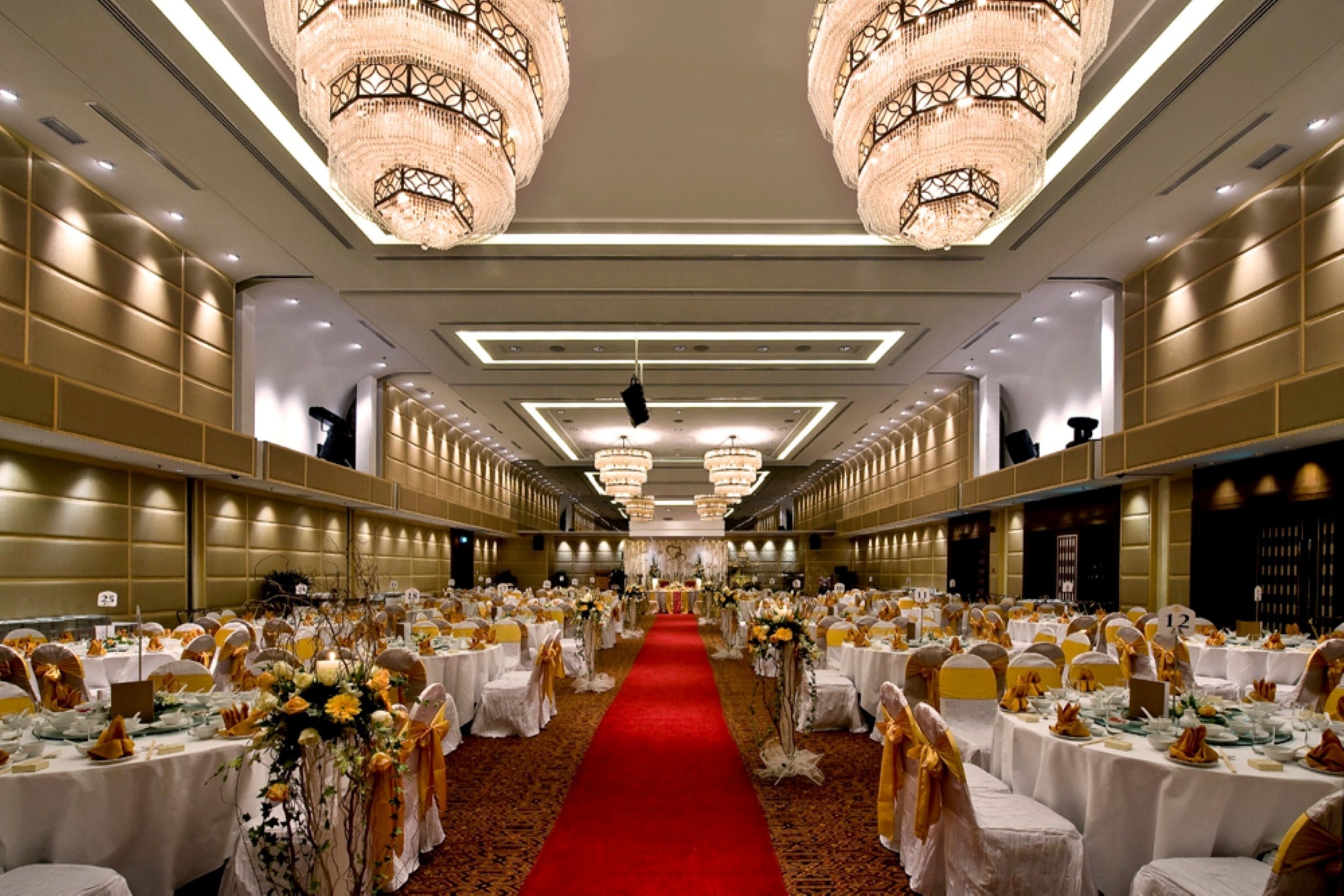 indoor wedding