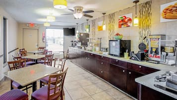 Free daily full breakfast