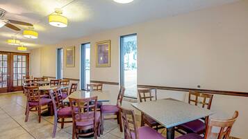 Free daily full breakfast