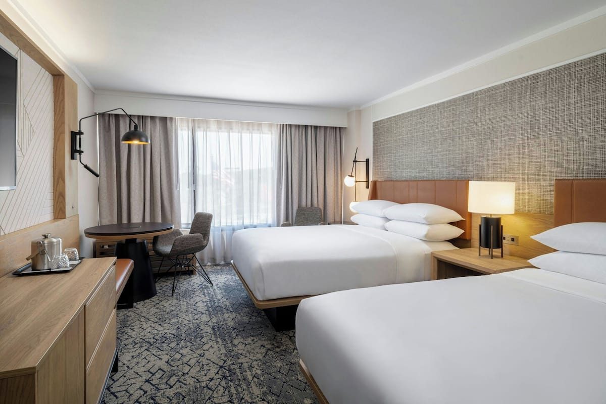 Room, 2 Queen Beds | Premium bedding, in-room safe, desk, blackout drapes