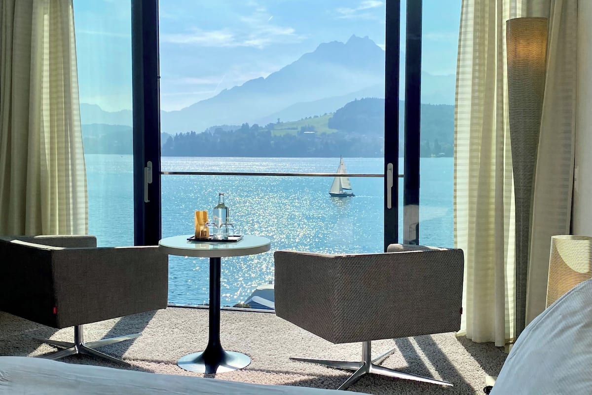 lake view deluxe room | view from room