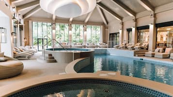 Sauna, steam room, body treatments, aromatherapy, hot stone massages