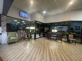 Zona de estar del vestíbulo