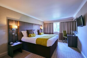 Premium bedding, down duvets, pillow-top beds, in-room safe