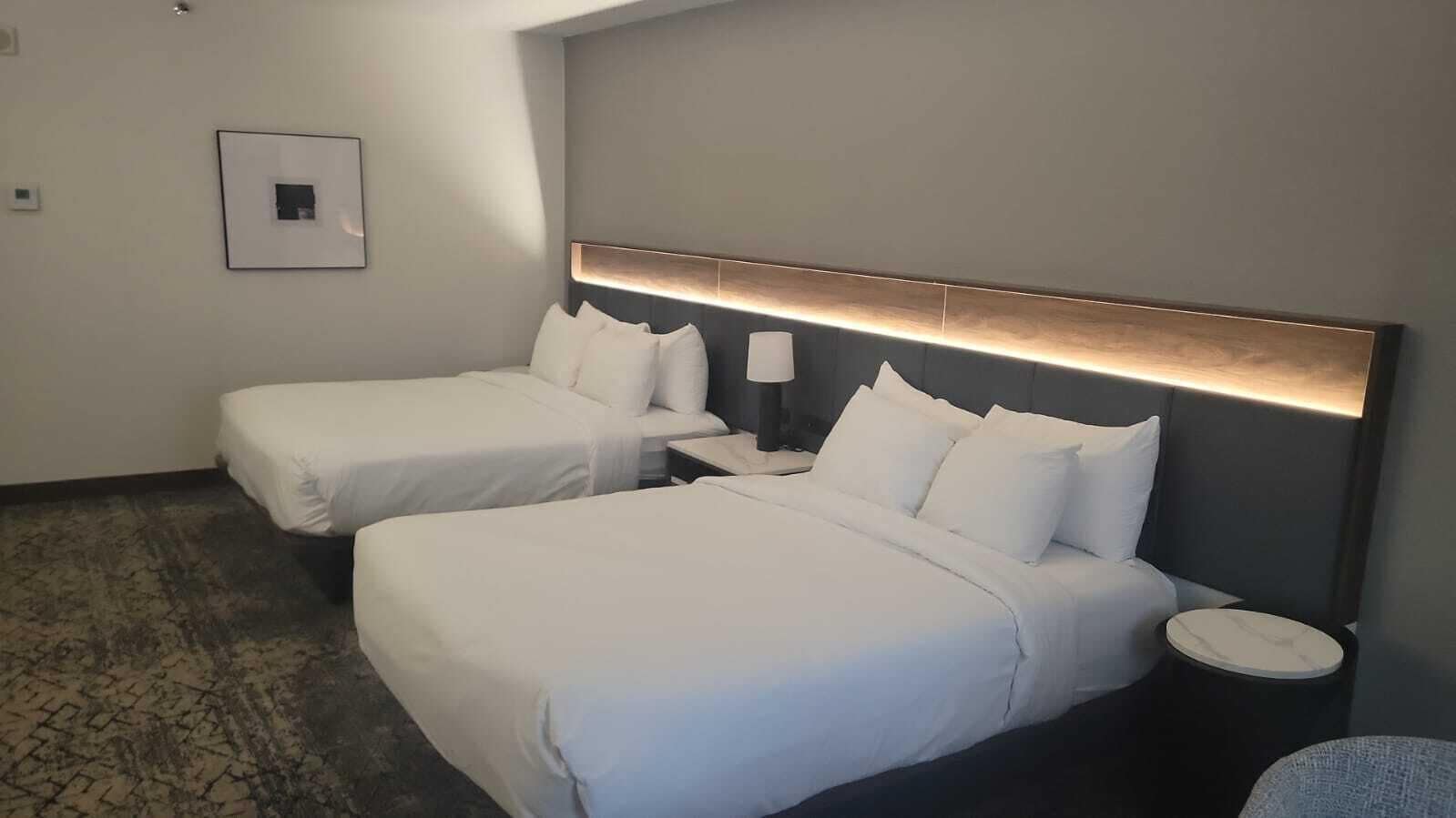 Premium bedding, in-room safe, desk, blackout curtains