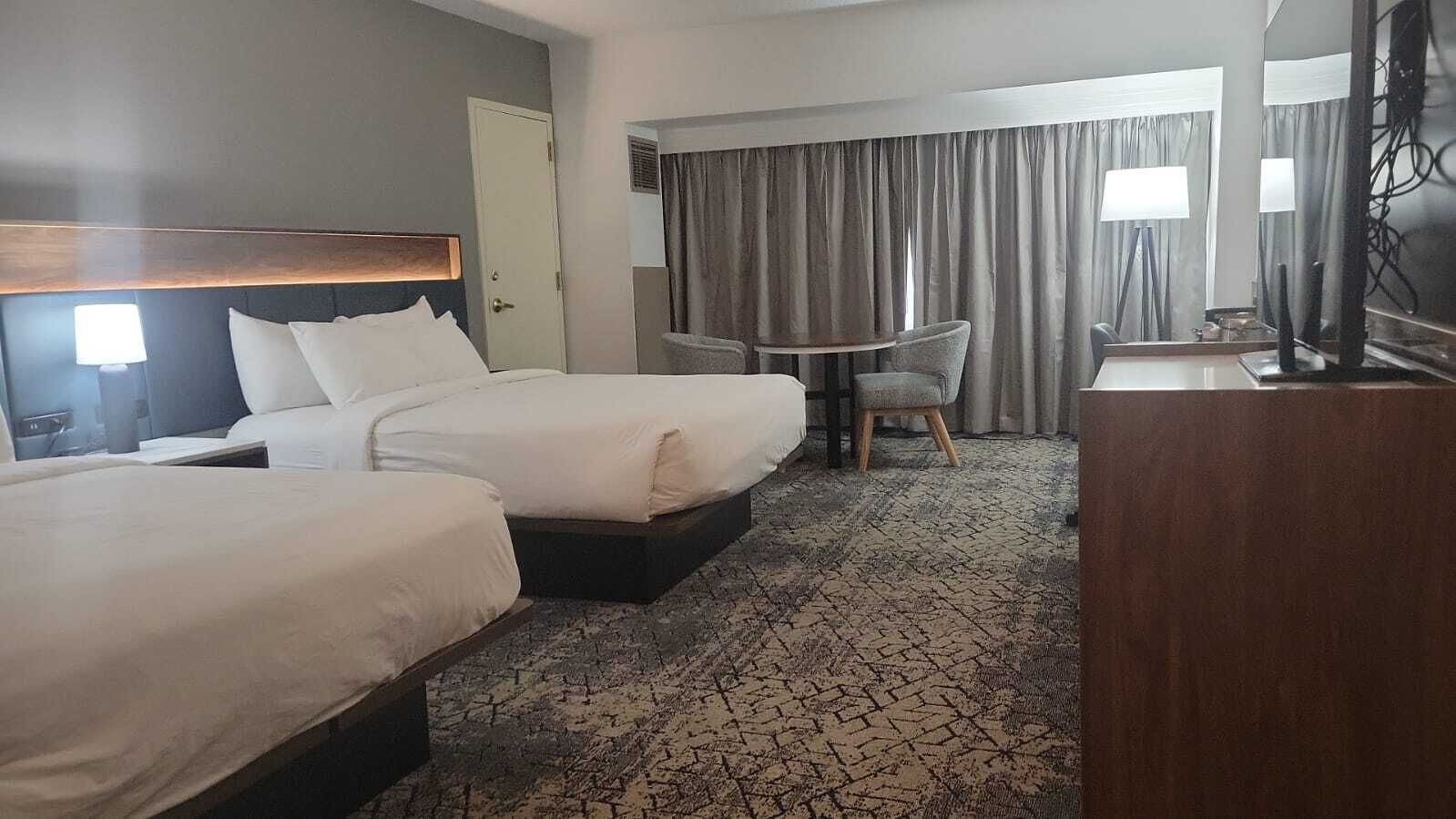 Premium bedding, in-room safe, desk, blackout curtains