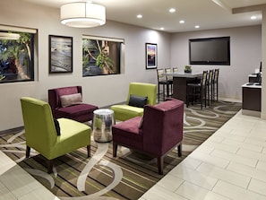 Sitzecke in der Lobby