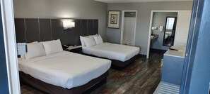 Standard Room, 2 Queen Beds, Non Smoking, Refrigerator & Microwave