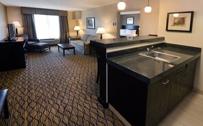 Suite, 2 Queen Beds, Accessible (Communications, Mobility) | Down duvets, desk, laptop workspace, blackout curtains - Holiday Inn Express & Suites Milford by IHG (Milford)