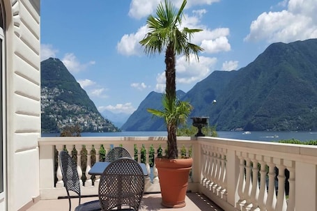 Suite Junior, balcone | Terrazza/patio. Best Western Hotel Bellevue Au Lac