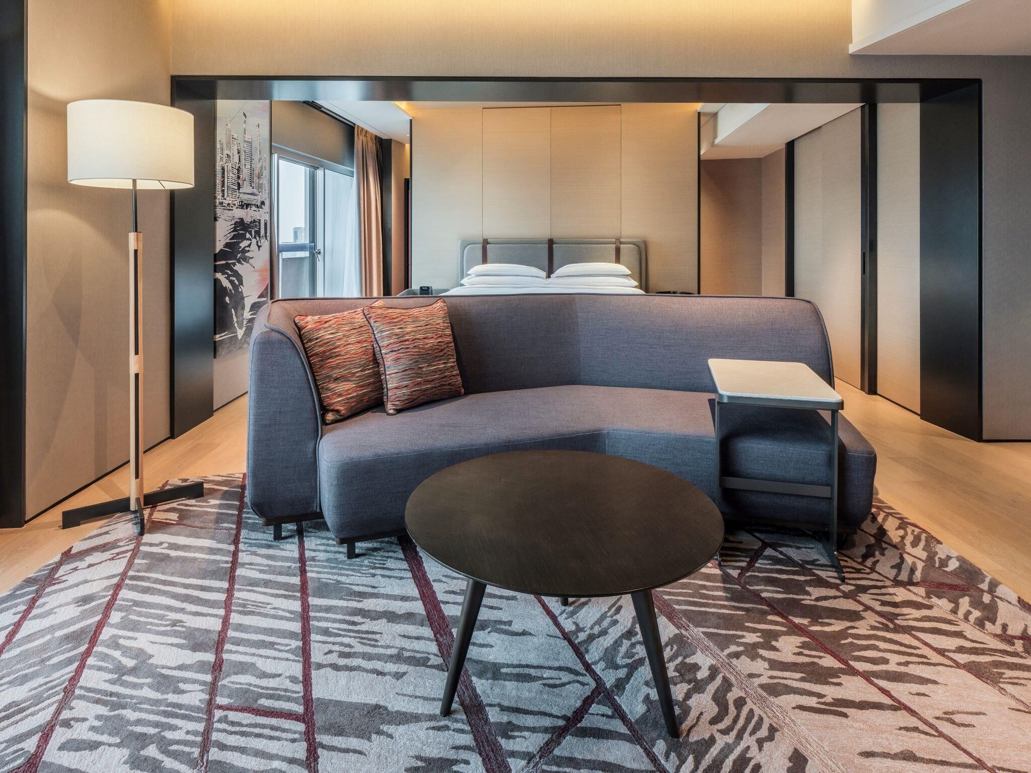 Suite, Club Lounge Access, Bay View | In-room safe, desk, laptop workspace, blackout drapes