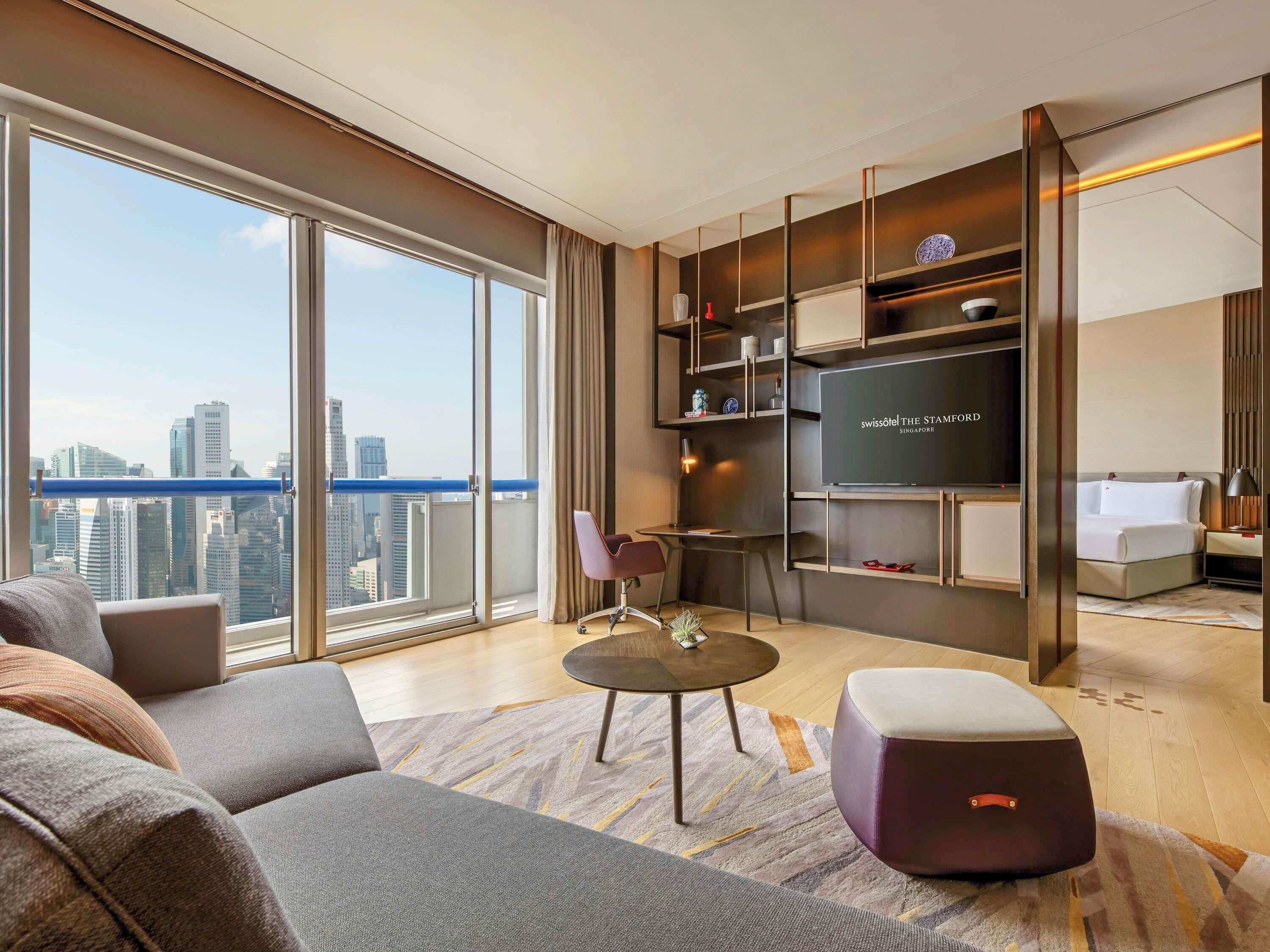 In-room safe, desk, laptop workspace, blackout curtains