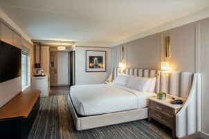 In-room safe, blackout drapes, iron/ironing board