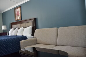 Executive-huone, 1 suuri parisänky | Työpöytä, silitysrauta/-lauta, ilmainen Wi-Fi