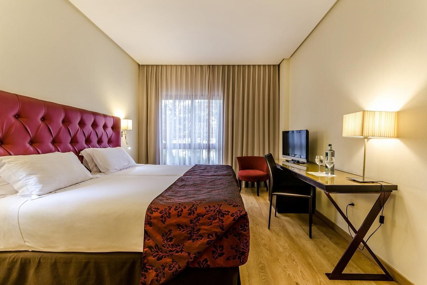 Donzen dekbedden, Select Comfort-bedden, een minibar