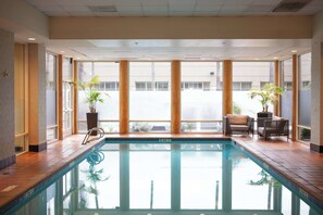 Indoor pool, outdoor pool
