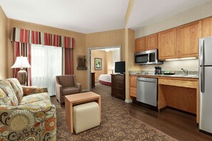 Premium bedding, pillow-top beds, in-room safe, laptop workspace