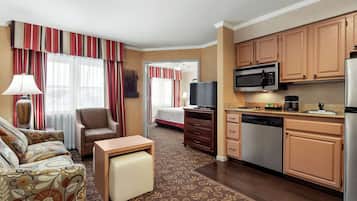Premium bedding, pillowtop beds, in-room safe, laptop workspace