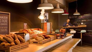 Daily buffet breakfast for a fee