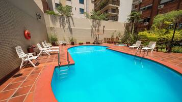 Seasonal outdoor pool