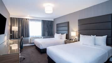 Standard Room, 2 Queen Beds | Desk, laptop workspace, iron/ironing board, free WiFi