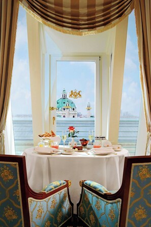 Suite, 1 King Bed, City View | Restaurant - Hotel Imperial, a Luxury Collection Hotel, Vienna (Vienna)
