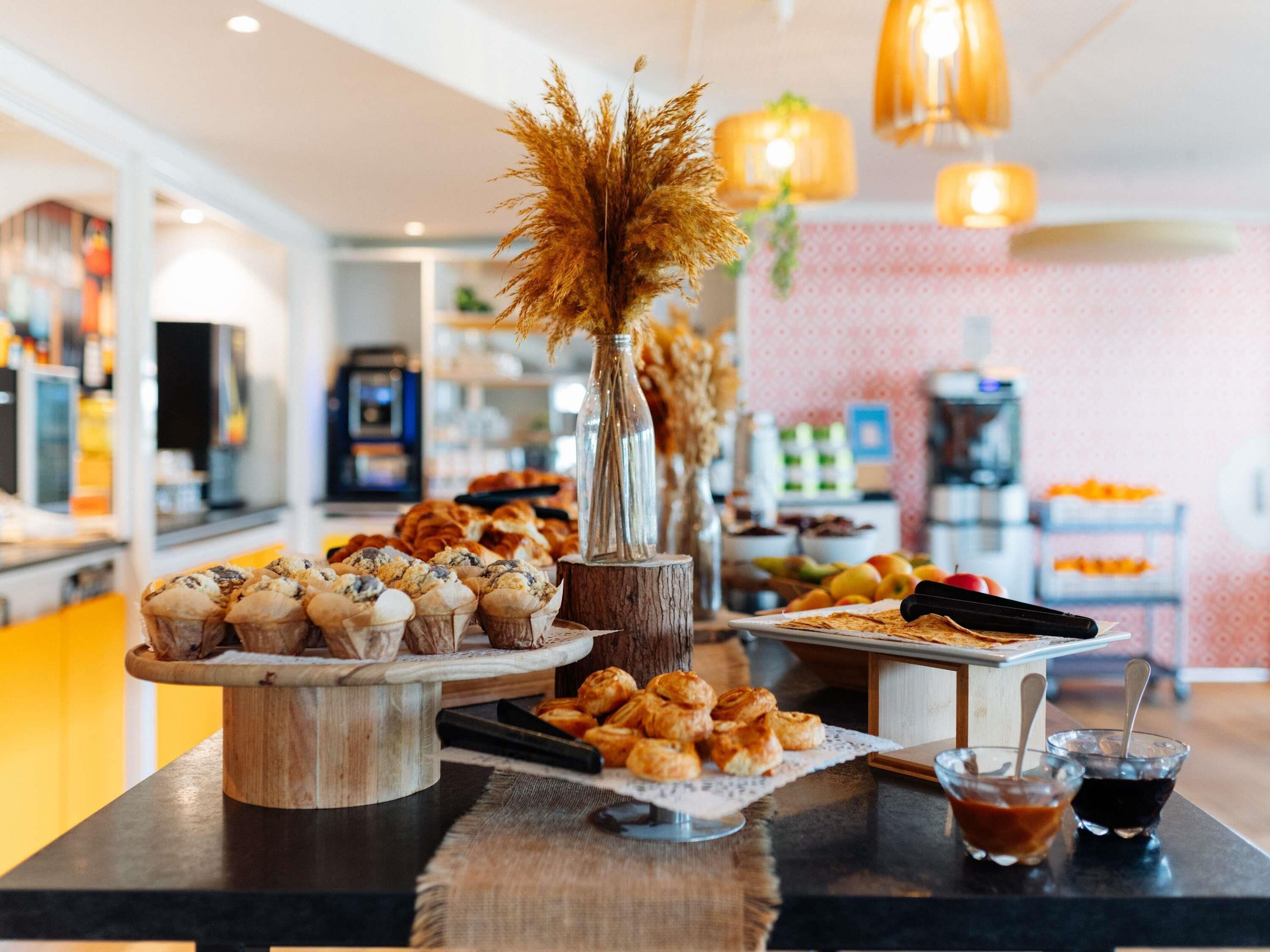 Petit déjeuner continental compris tous les jours