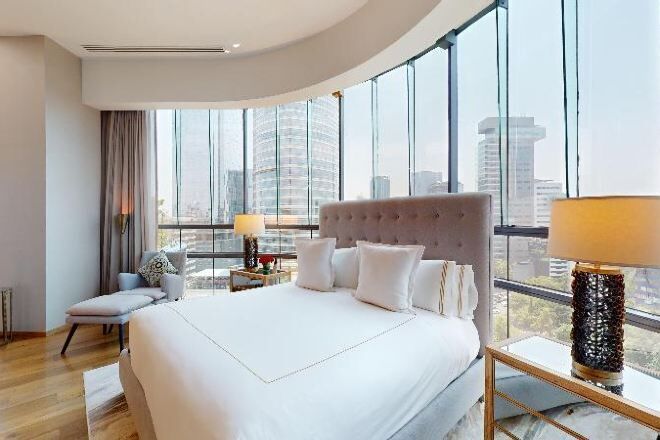 Minibar, in-room safe, desk, blackout curtains