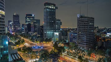 Loft premium | Vista do quarto