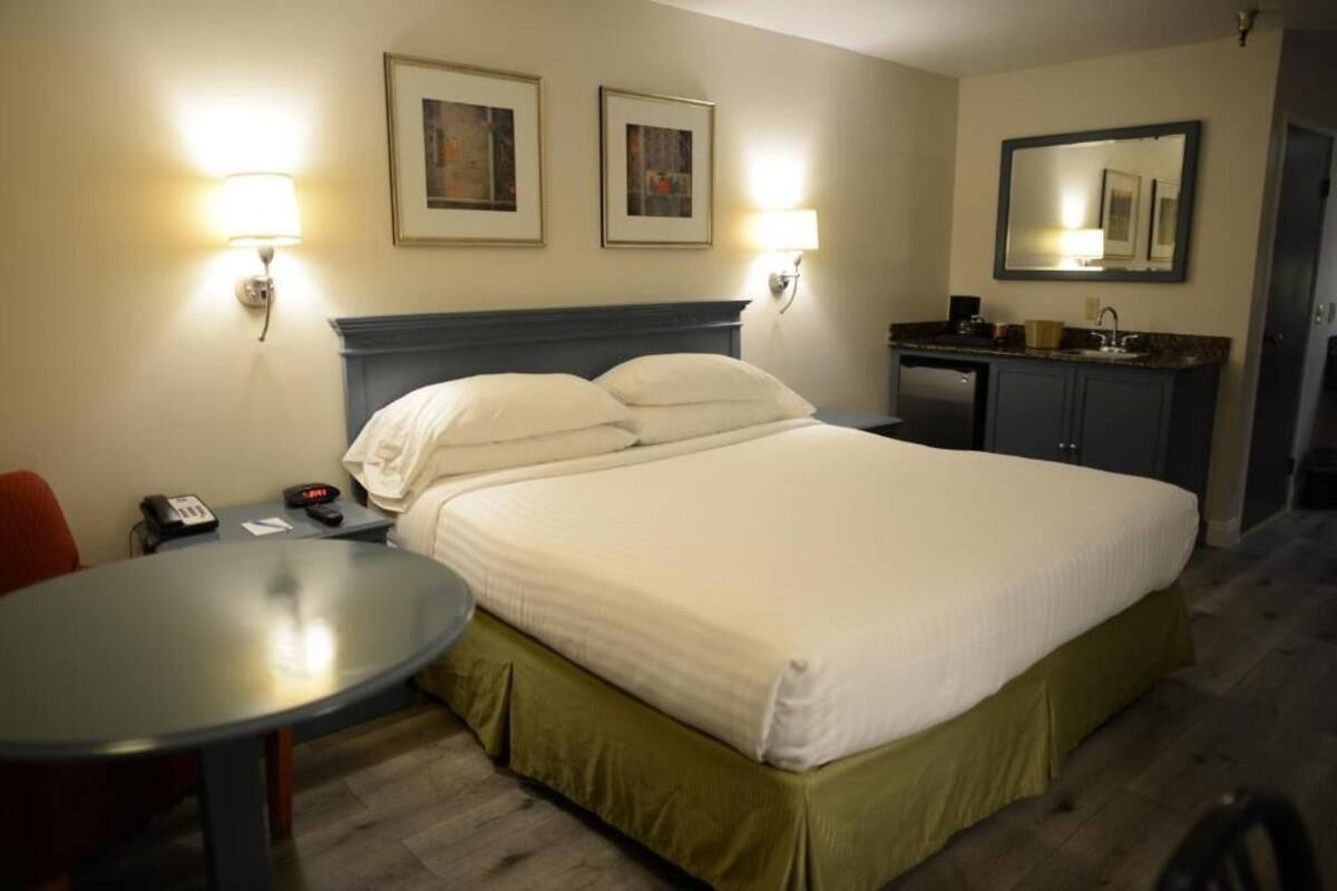 Standard Room, 1 King Bed | Blackout drapes, iron/ironing board, WiFi (free), alarm clocks