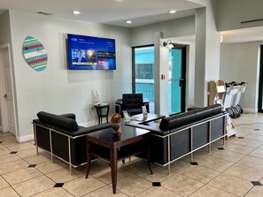 Lobby sitting area