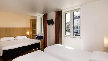 Standard Room, Multiple Beds (VIP) | Desk, blackout drapes, iron/ironing board, free cribs/infant beds