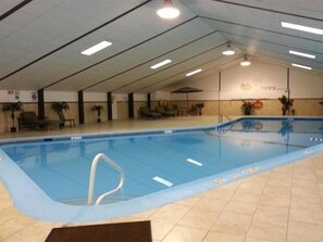 Indoor pool, outdoor pool