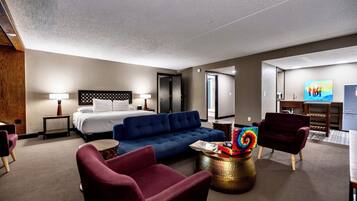 Suite, Multiple Beds, Non Smoking, Balcony (Pool View) | Premium bedding, pillowtop beds, individually decorated, desk