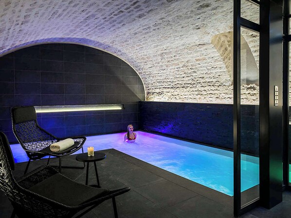 Salle de soins pour les couples, sauna, bain de vapeur, bain turc/hammam