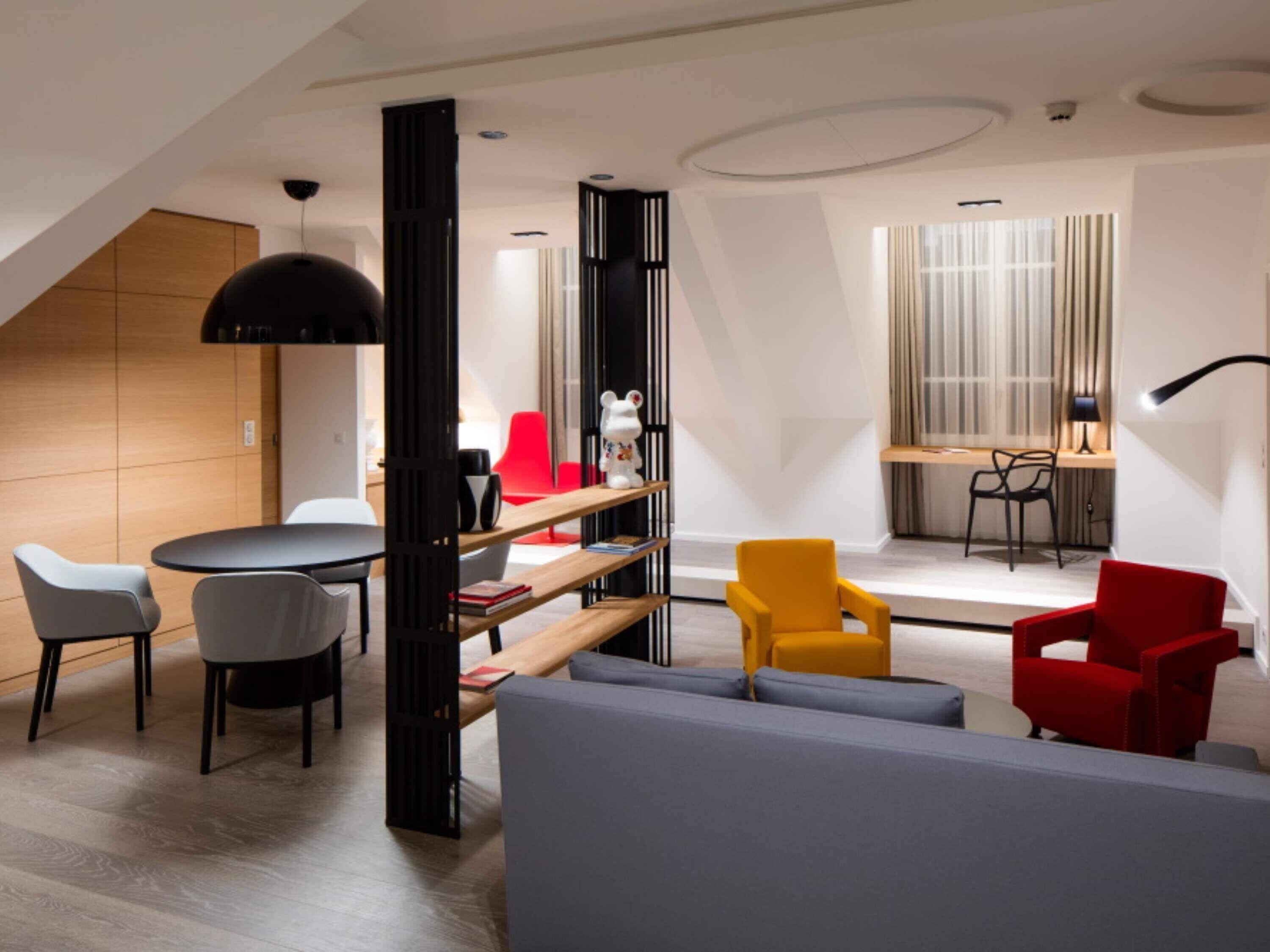 Suite presidencial, 1 cama de matrimonio grande | Ropa de cama de alta calidad y colchones con acolchado adicional