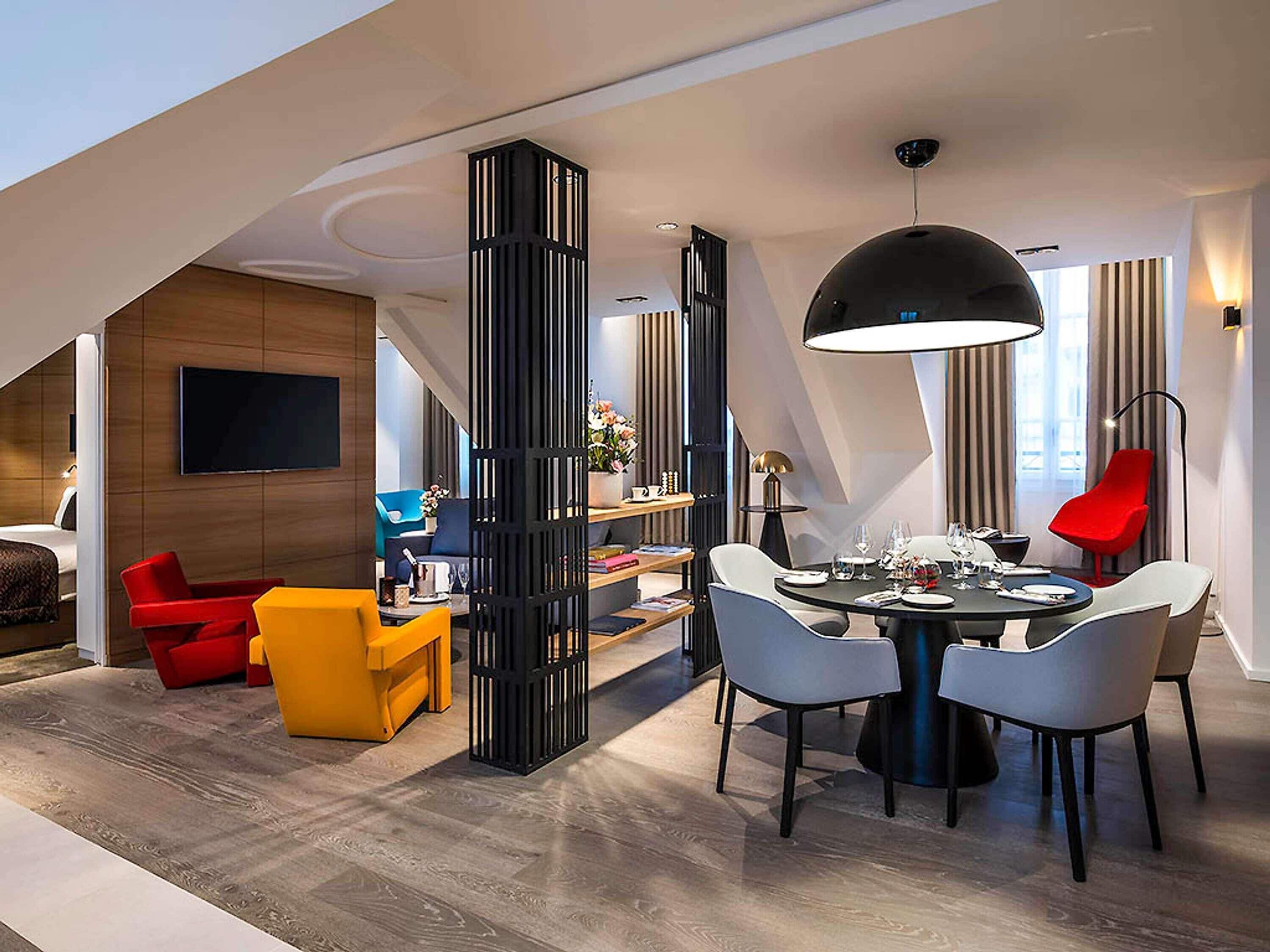 Suite presidencial, 1 cama de matrimonio grande | Ropa de cama de alta calidad y colchones con acolchado adicional