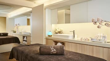 Espace de soins pour les couples, sauna, hammam, hammam, soins corporels