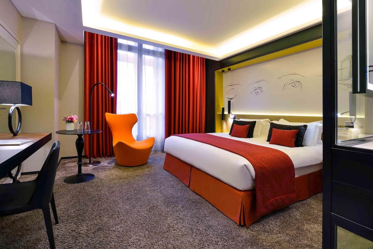 Superior kamer, 1 kingsize bed | Luxe beddengoed, pillowtop-bedden, een gratis minibar