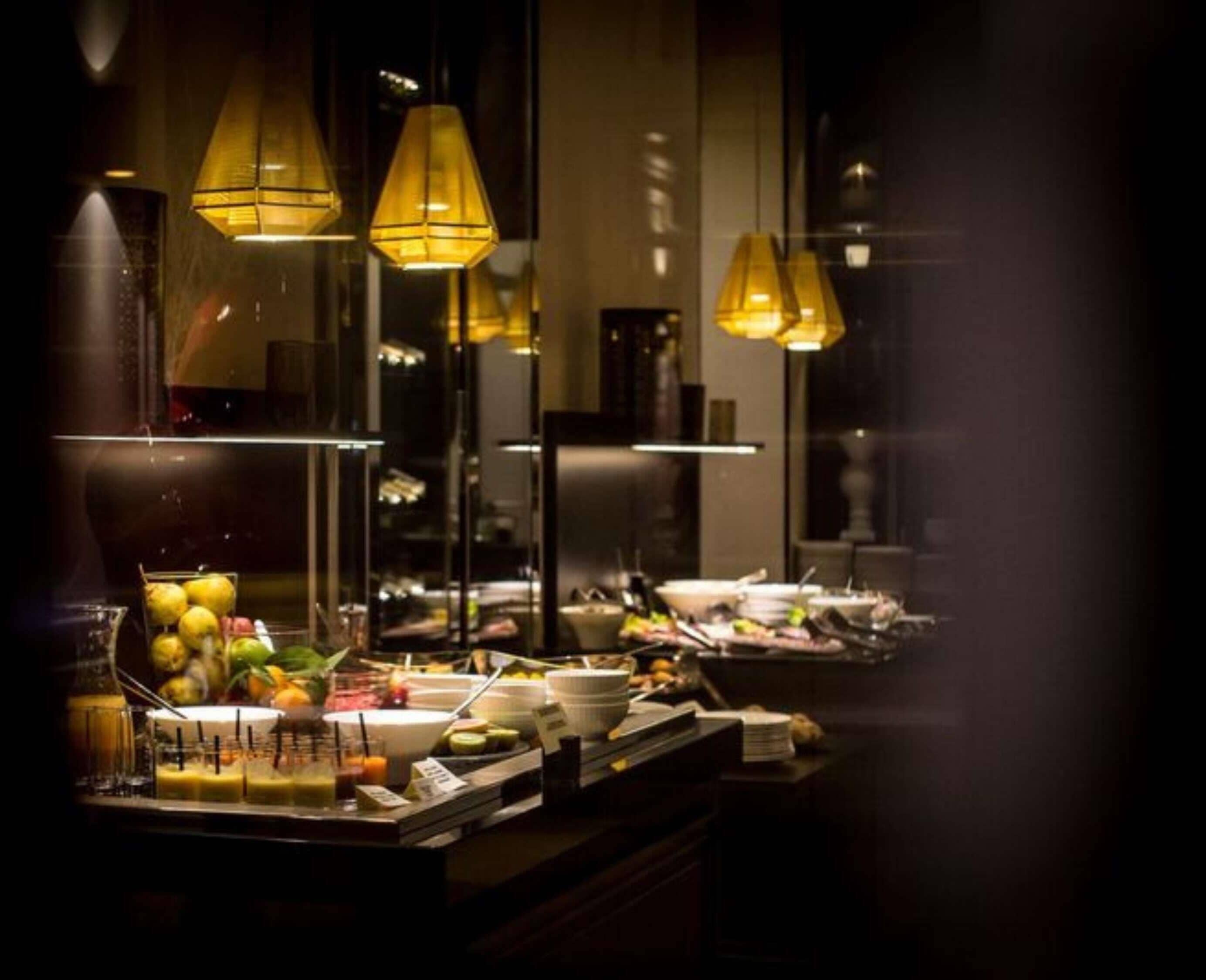 daily buffet breakfast (eur 28 per person)